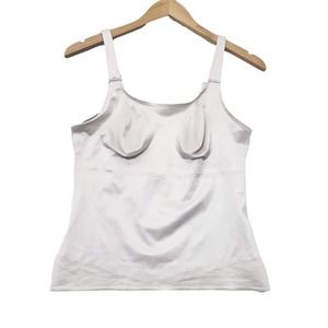 Ruby Ribbon White Shapewear Camisole